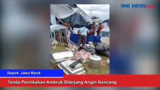 Tenda Pernikahan Ambruk...