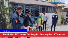 Polisi Olah TKP Kasus...