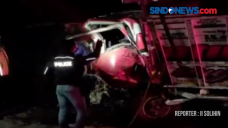 Diduga Rem Blong, Truk...