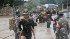 Evakuasi Korban Banjir...