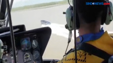 Aksi Helikopter Kejar...