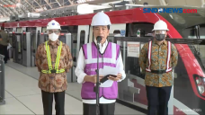 Presiden Tinjau Stasiun...