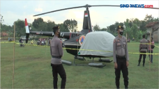 Helikopter BNPB Mendarat...