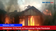 Kebakaran 10 Rumah di...
