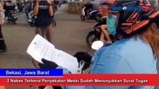 2 Nakes Terkena Penyekatan...