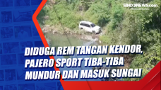 Diduga Rem Tangan Kendor,...