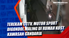 Terekam CCTV, Motor...