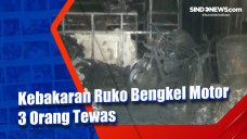 Kebakaran Ruko Bengkel...