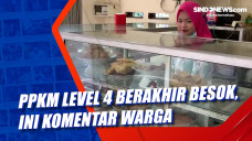PPKM Level 4 berakhir...