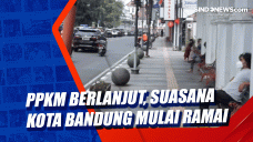 PPKM Berlanjut, Suasana...