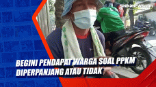 Begini Pendapat Warga...