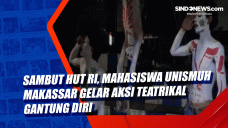 Sambut HUT RI, Mahasiswa...