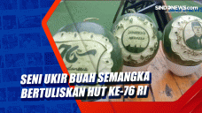Seni Ukir Buah Semangka...