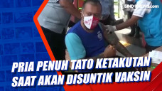Pria Penuh Tato Ketakutan...