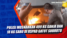 Polisi Musnahkan 499...
