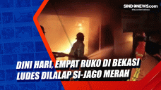 Dini Hari, Empat Ruko...