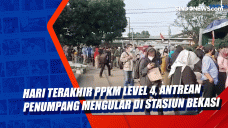 Hari Terakhir PPKM Level...