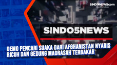 Demo Pencari Suaka dari...