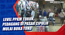Level PPKM Turun, Pedagang...