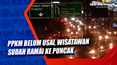 PPKM Belum Usai, Wisatawan...