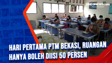 Hari Pertama PTM Bekasi,...