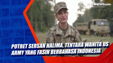 Potret Sersan Halima,...