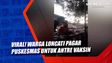Viral! Warga Loncati...