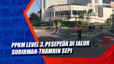 PPKM Level 3, Pesepeda...