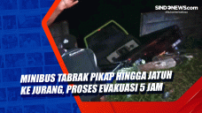 Minibus Tabrak Pikap...