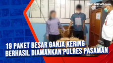 19 Paket Besar Ganja...