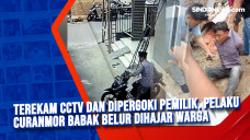 Terekam CCTV dan Dipergoki...