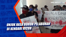 Unjuk Rasa Buruh Pelabuhan...