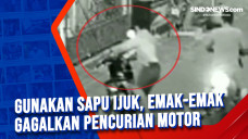 Gunakan Sapu Ijuk, Emak-emak...