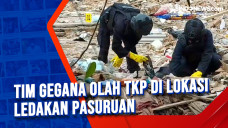 Tim Gegana Olah TKP...