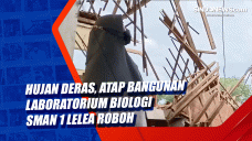 Hujan Deras, Atap Bangunan...