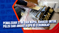 Pemalsuan STNK dan Nopol...