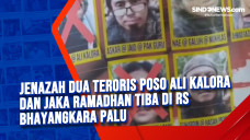 Jenazah dua teroris...