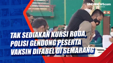 Tak Sediakan Kursi Roda,...