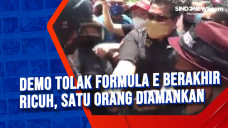 Demo Tolak Formula E...
