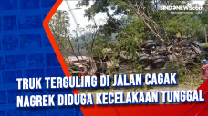 Truk Terguling di Jalan...