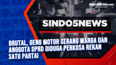 Brutal, Geng Motor Serang...
