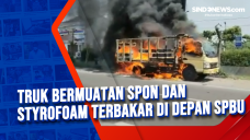 Truk Bermuatan Spon...