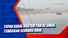 Topan Badai Hantam Pantai...