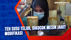 Teh Susu Telur, Dikocok...
