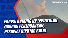 Erupsi Gunung Ile Lewotolok...