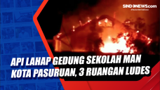 Api Lahap Gedung Sekolah...