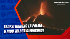 Erupsi Gunung La Palma,...