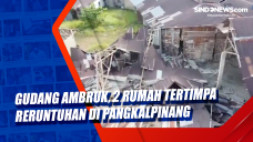 Gudang Ambruk, 2 Rumah...