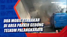 Dua Mobil Terbakar di...