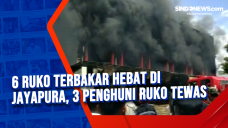 6 Ruko Terbakar Hebat...
